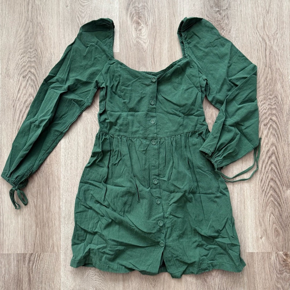 Emerald Mini Dress